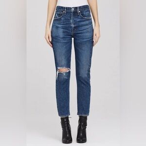 Citizens of Humanity Dree Crop High Rise Slim Straight Leg Jeans sz 27